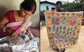 Bihar sujani embroidery