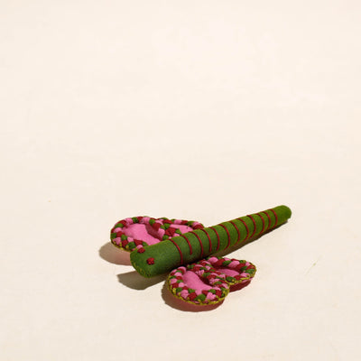  Crocodile - Handmade Stuffed Toy by Dastkar Ranthambhore 