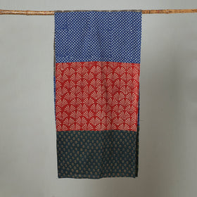 Patchwork Block Printed Cotton Stole