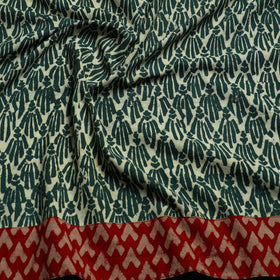 Green - cotton pipad blouse piece 174 - handcrafted