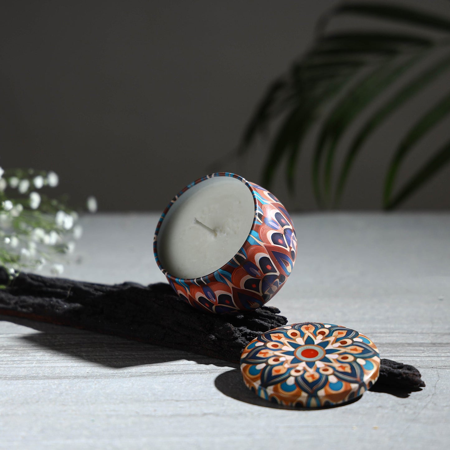 Eco-friendly premium tin coconut soy candle (big) 39