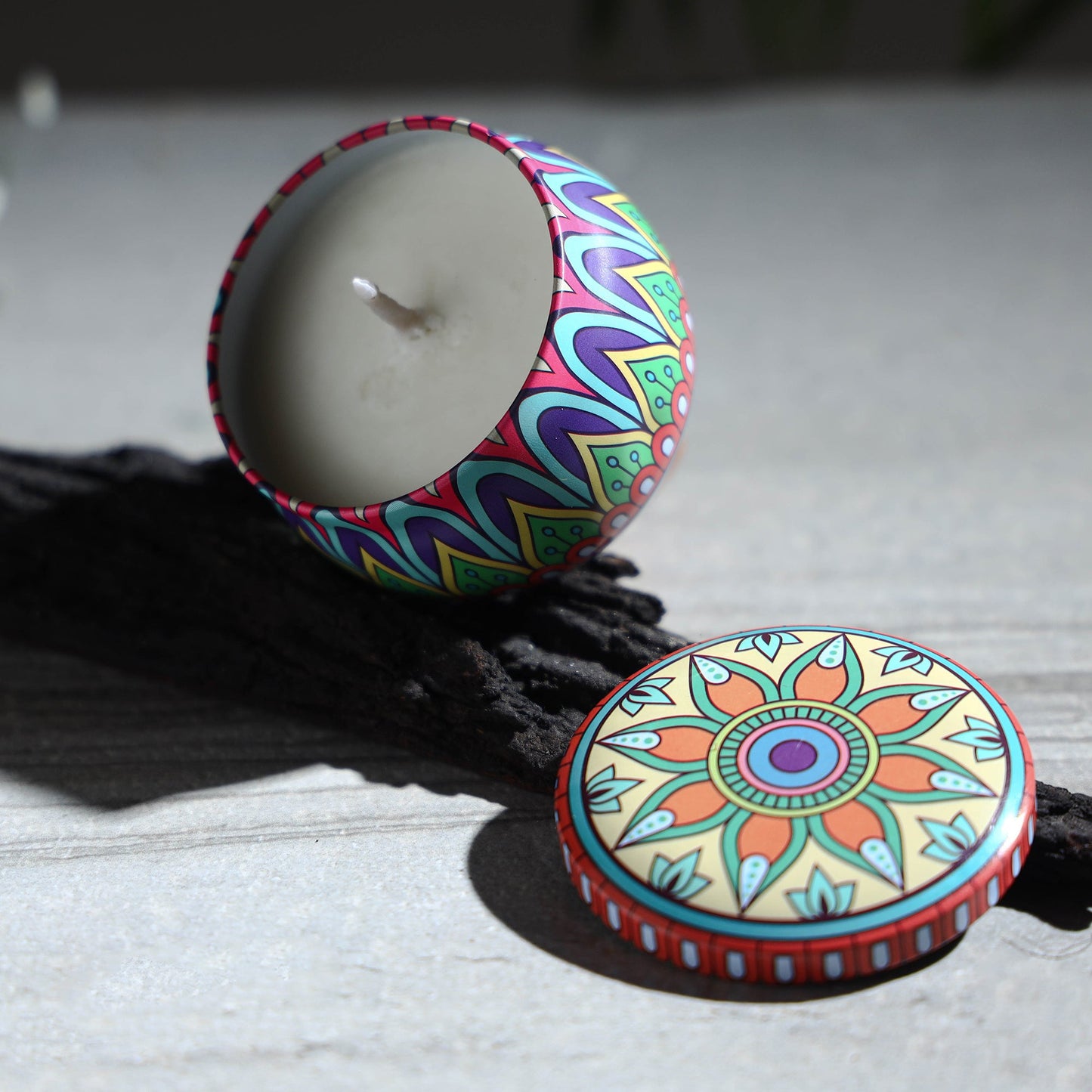 Eco-friendly premium tin coconut soy candle (big) 40