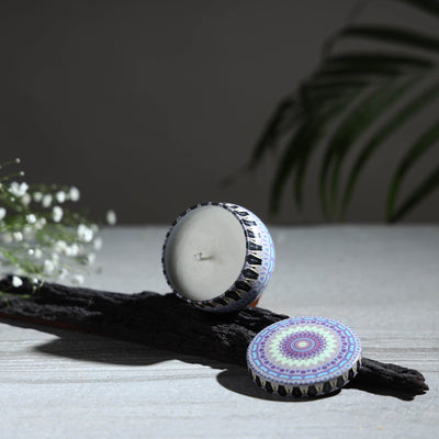 Eco-friendly premium tin coconut soy candle (small) 42