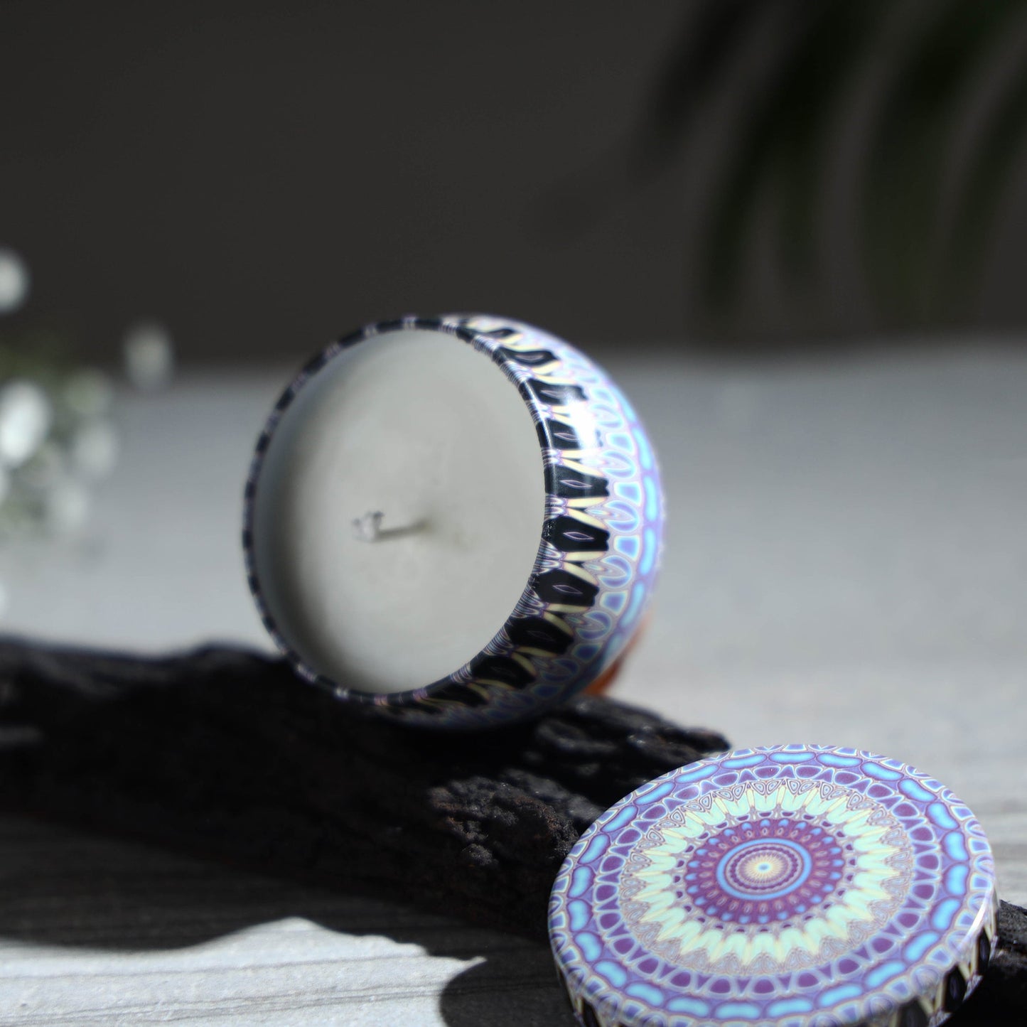 Eco-friendly premium tin coconut soy candle (small) 42