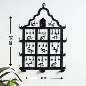 Deer - Bastar Tribal Wrought Iron Diya / Candle Stand Online in India 