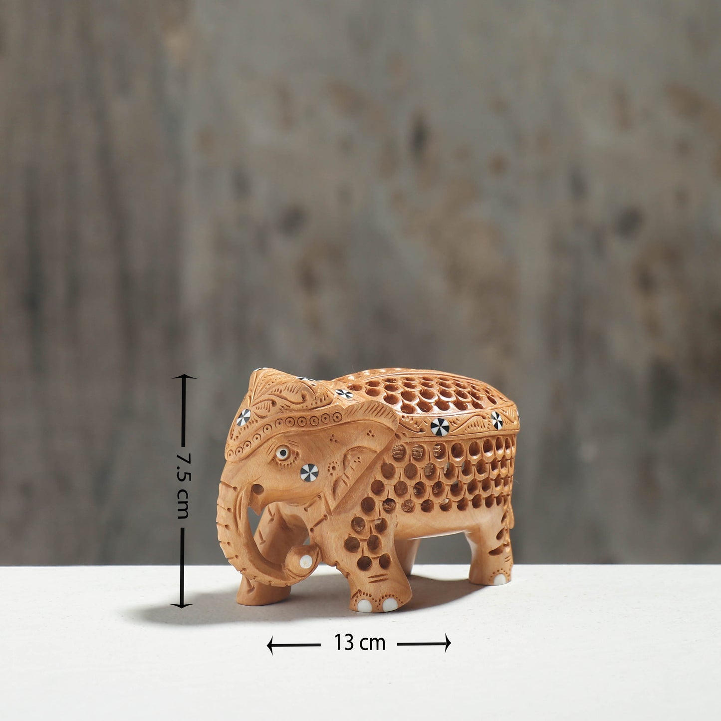 elephant wood sculpture