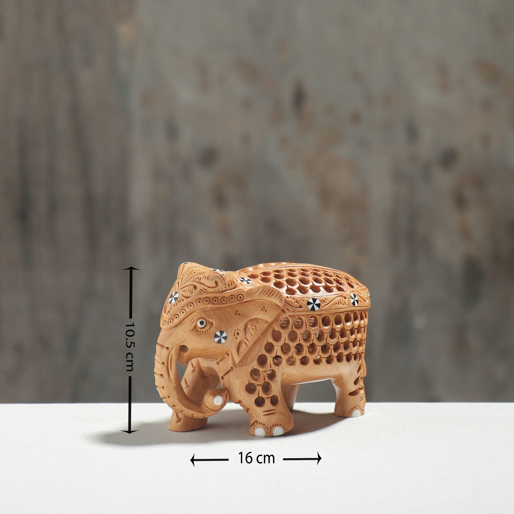 Elephant Wood Sculpture