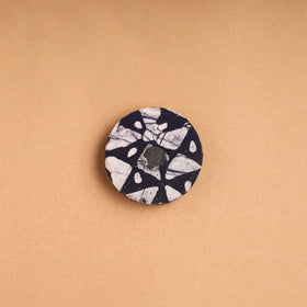  Elephant - Handmade Fabart Wooden Magnet 