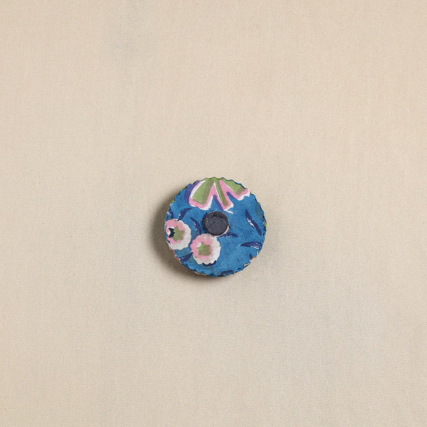  Elephant - Handmade Fabart Wooden Magnet