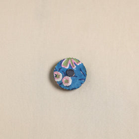  Elephant - Handmade Fabart Wooden Magnet