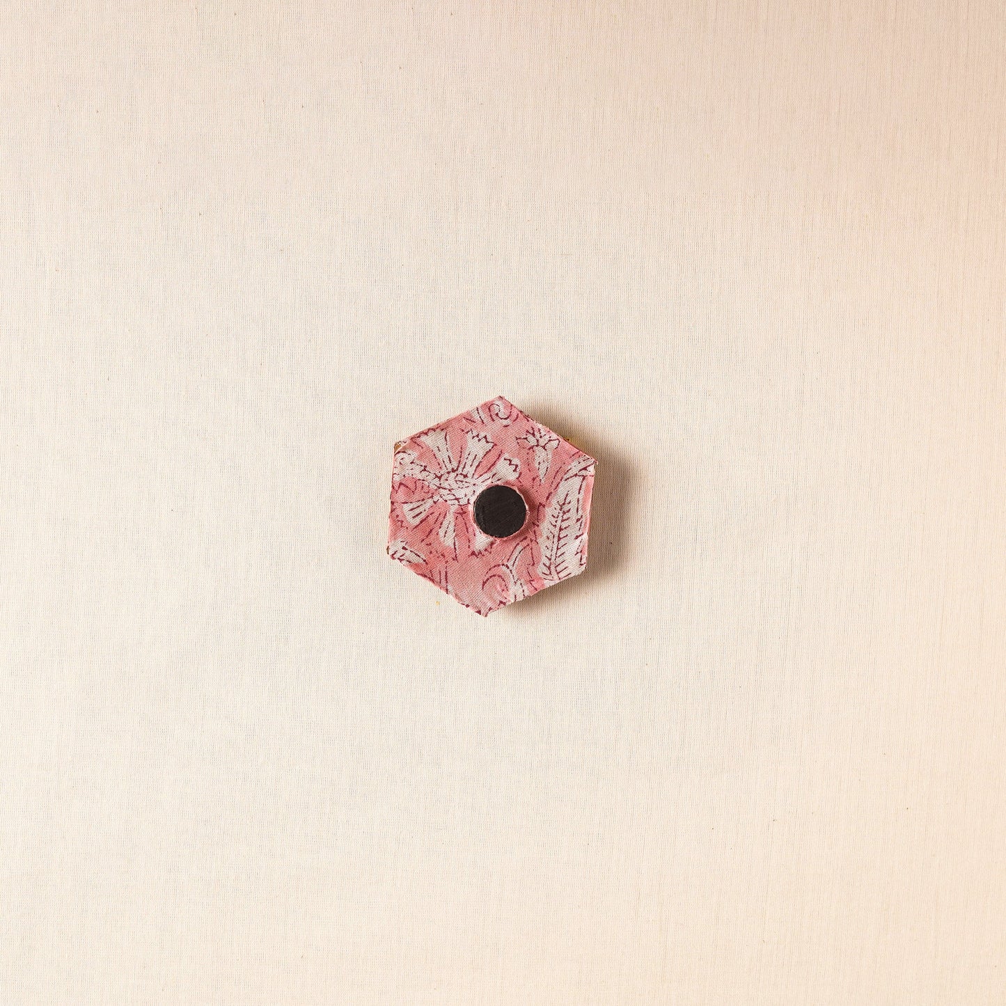  Elephant - Handmade Fabart Wooden Magnet 