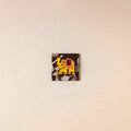  Elephant - Handmade Fabart Wooden Magnet 