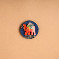  Elephant - Handmade Fabart Wooden Magnet 