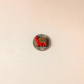  Elephant - Handmade Fabart Wooden Magnet 