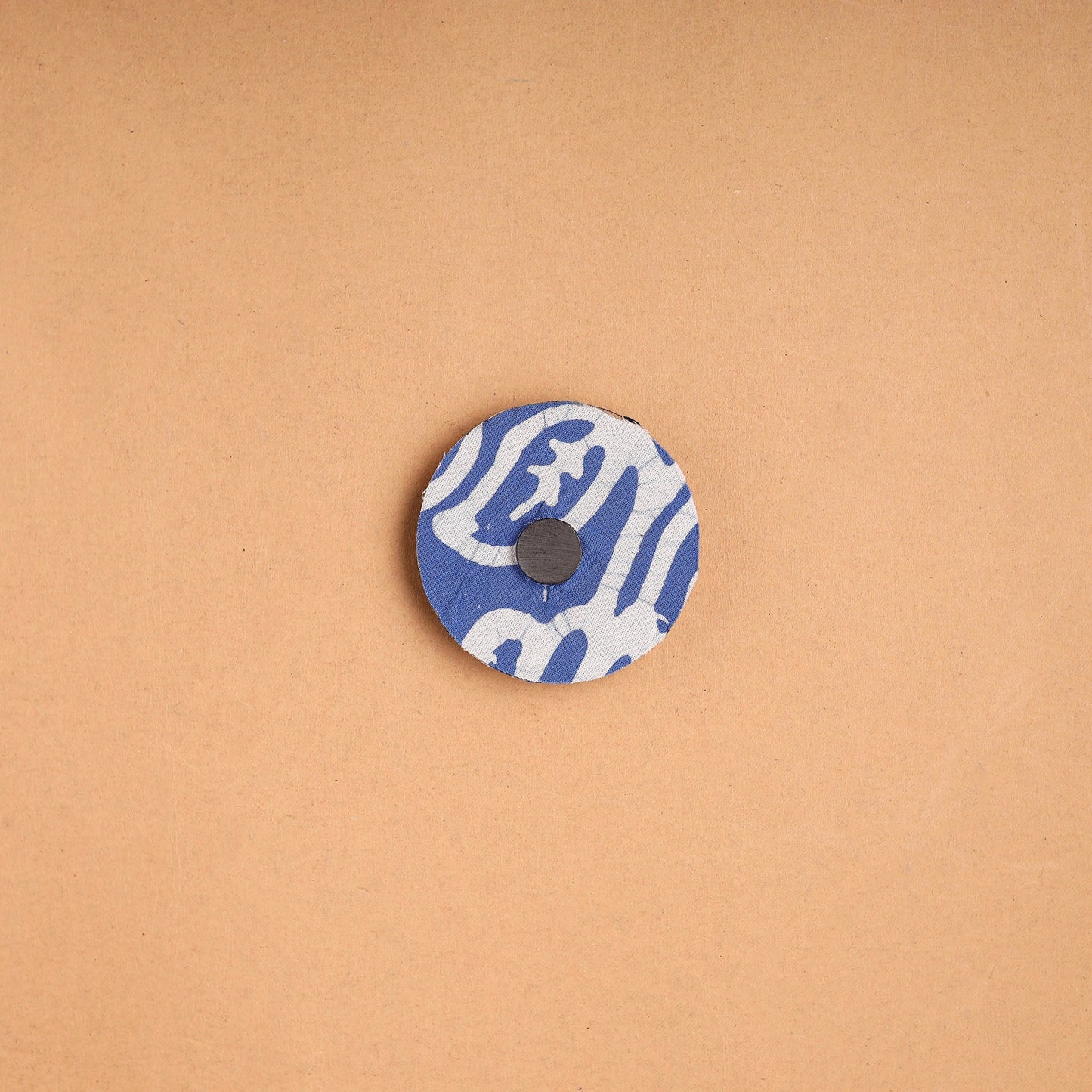  Elephant - Handmade Fabart Wooden Magnet 