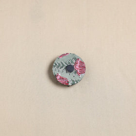  Elephant - Handmade Fabart Wooden Magnet