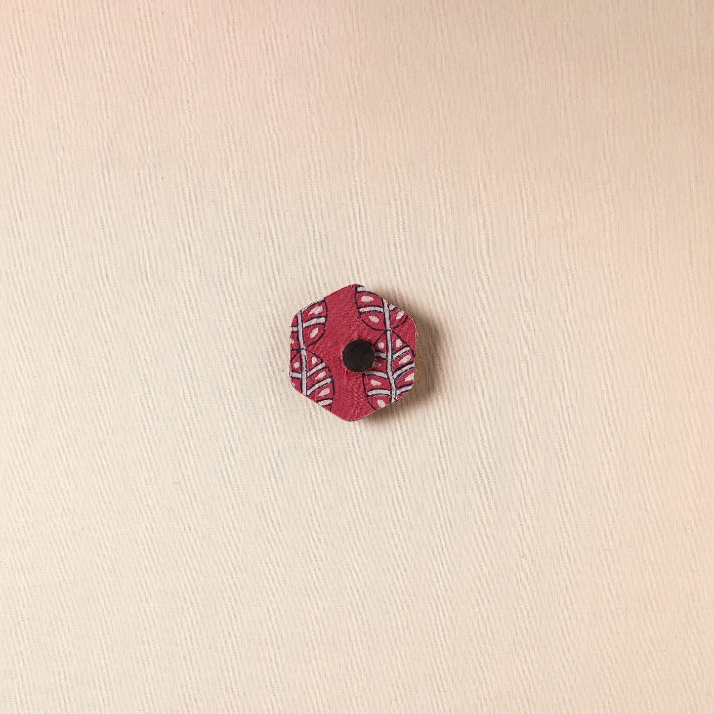  Elephant - Handmade Fabart Wooden Magnet 