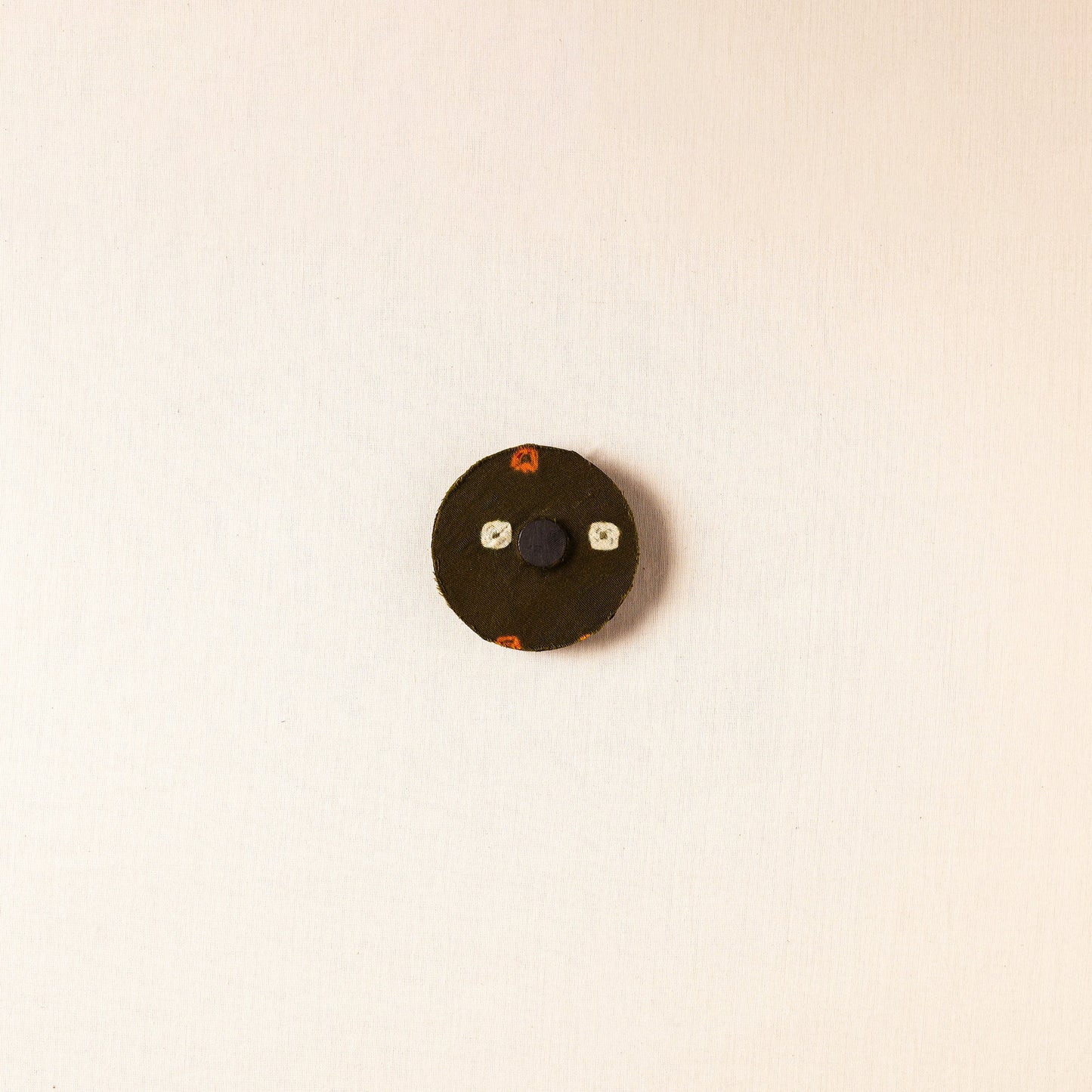  Elephant - Handmade Fabart Wooden Magnet 