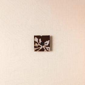  Elephant - Handmade Fabart Wooden Magnet 