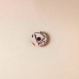  Elephant - Handmade Fabart Wooden Magnet 