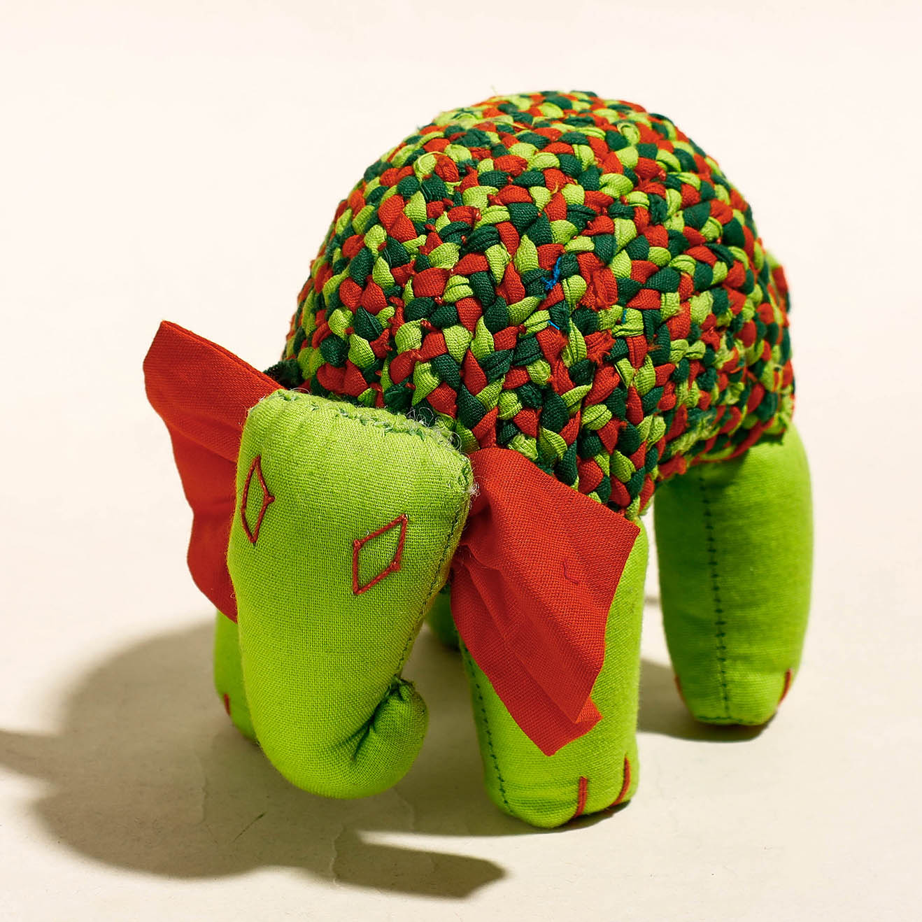  Crocodile - Handmade Stuffed Toy by Dastkar Ranthambhore 