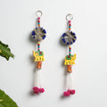  Handpainted Wooden Beadwork Toran Hangings (Set of 2) Online at iTokri.com