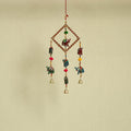  Elephant - Handpainted Wooden Decorative Bell Hanging