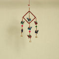  Elephant - Handpainted Wooden Decorative Bell Hanging