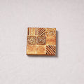  Embossed Stone Work Handpainted Wooden Fridge Magnet 