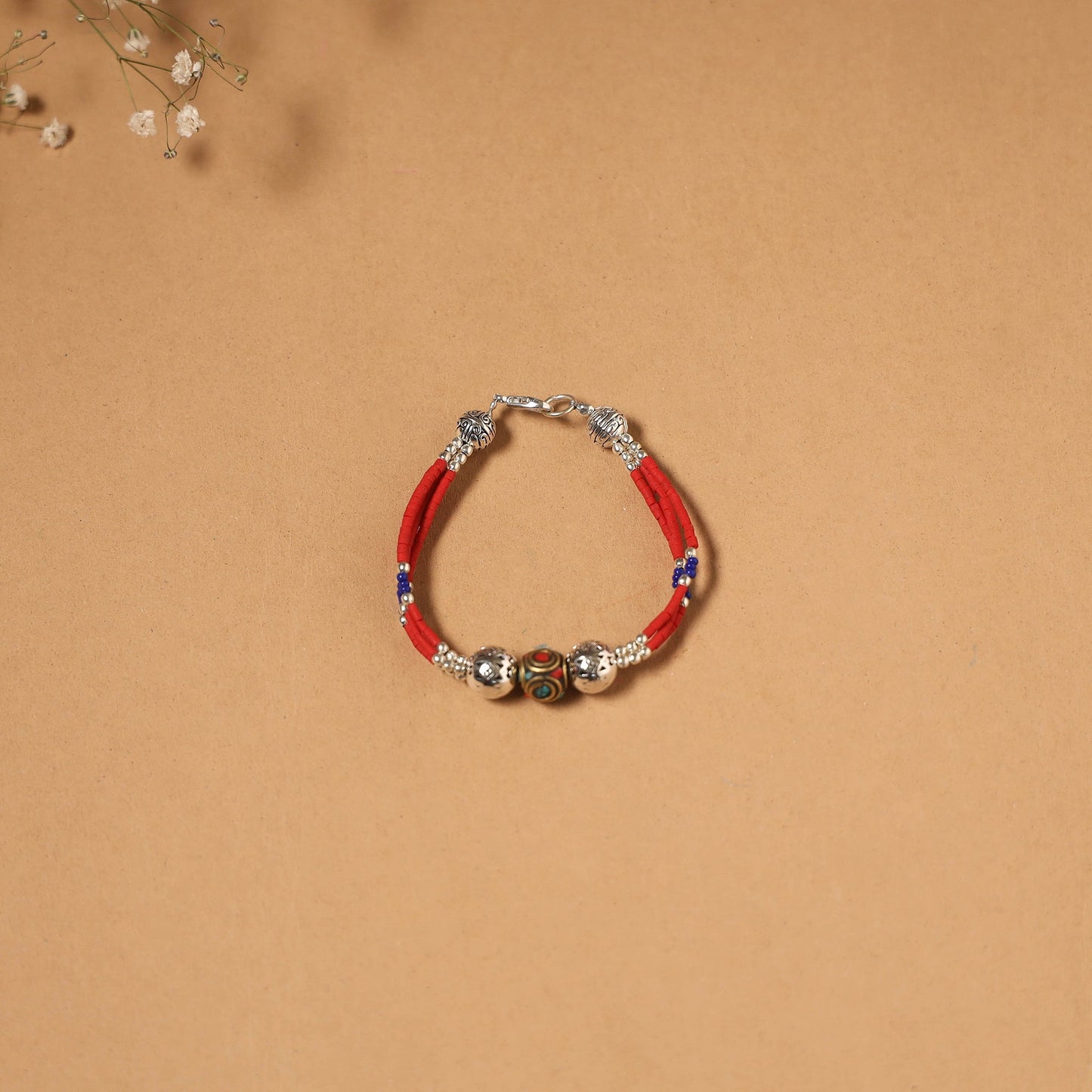 Ethnic tribal tibetan beads bracelet from himalaya 26