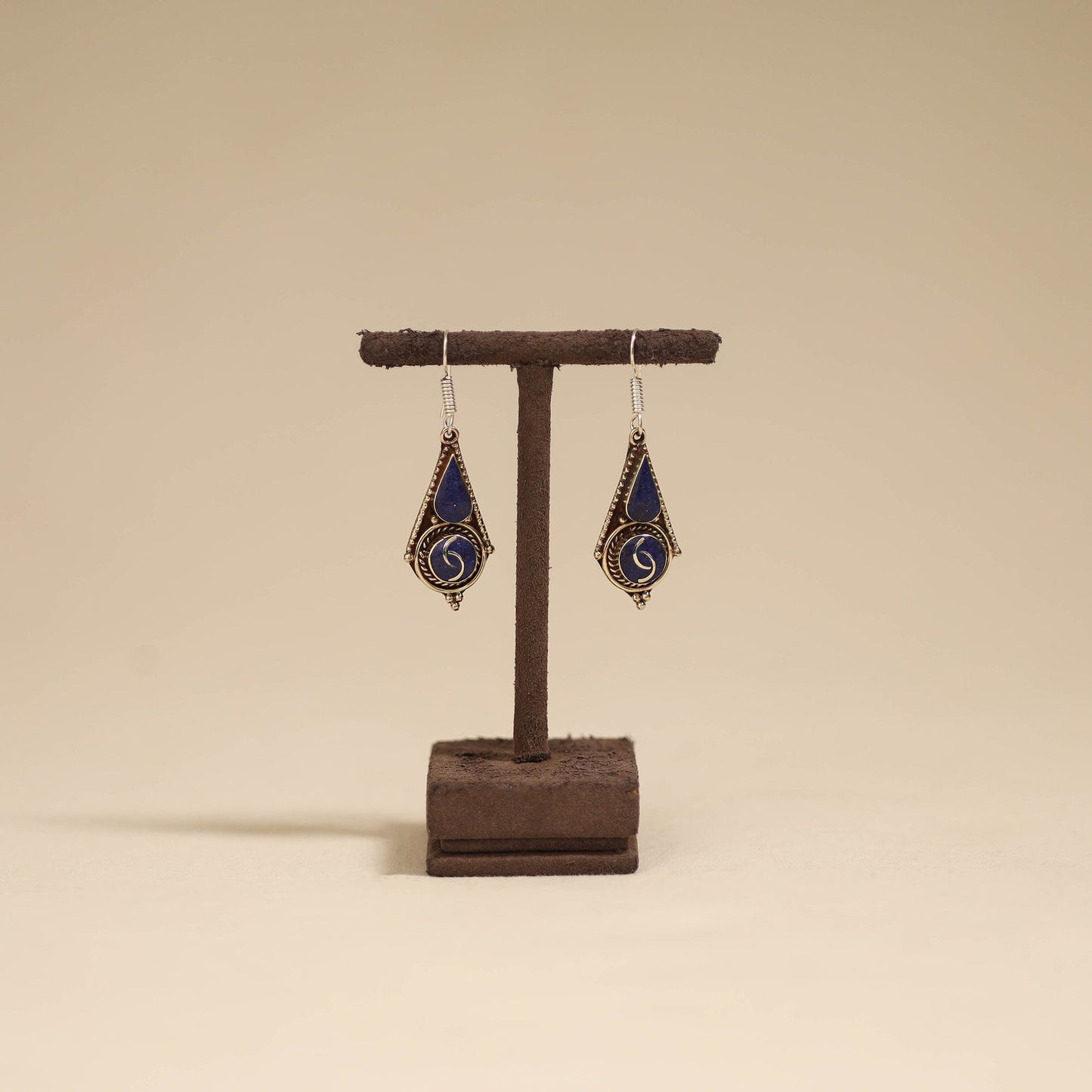 Ethnic tribal tibetan earrings from himalaya 01