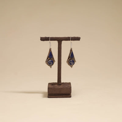 Ethnic tribal tibetan earrings from himalaya 01