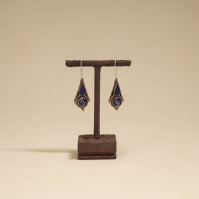 Ethnic tribal tibetan earrings from himalaya 01