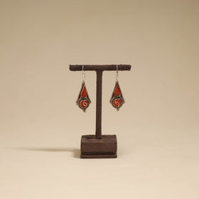 Ethnic tribal tibetan earrings from himalaya 02