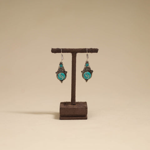 Ethnic tribal tibetan earrings from himalaya 03