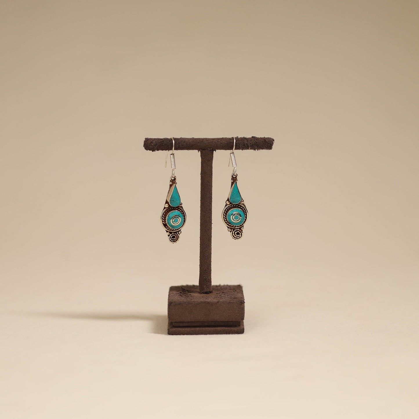 Ethnic tribal tibetan earrings from himalaya 04