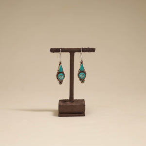 Ethnic tribal tibetan earrings from himalaya 04