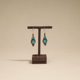 Ethnic tribal tibetan earrings from himalaya 04