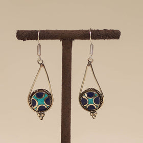 Ethnic tribal tibetan earrings from himalaya 05