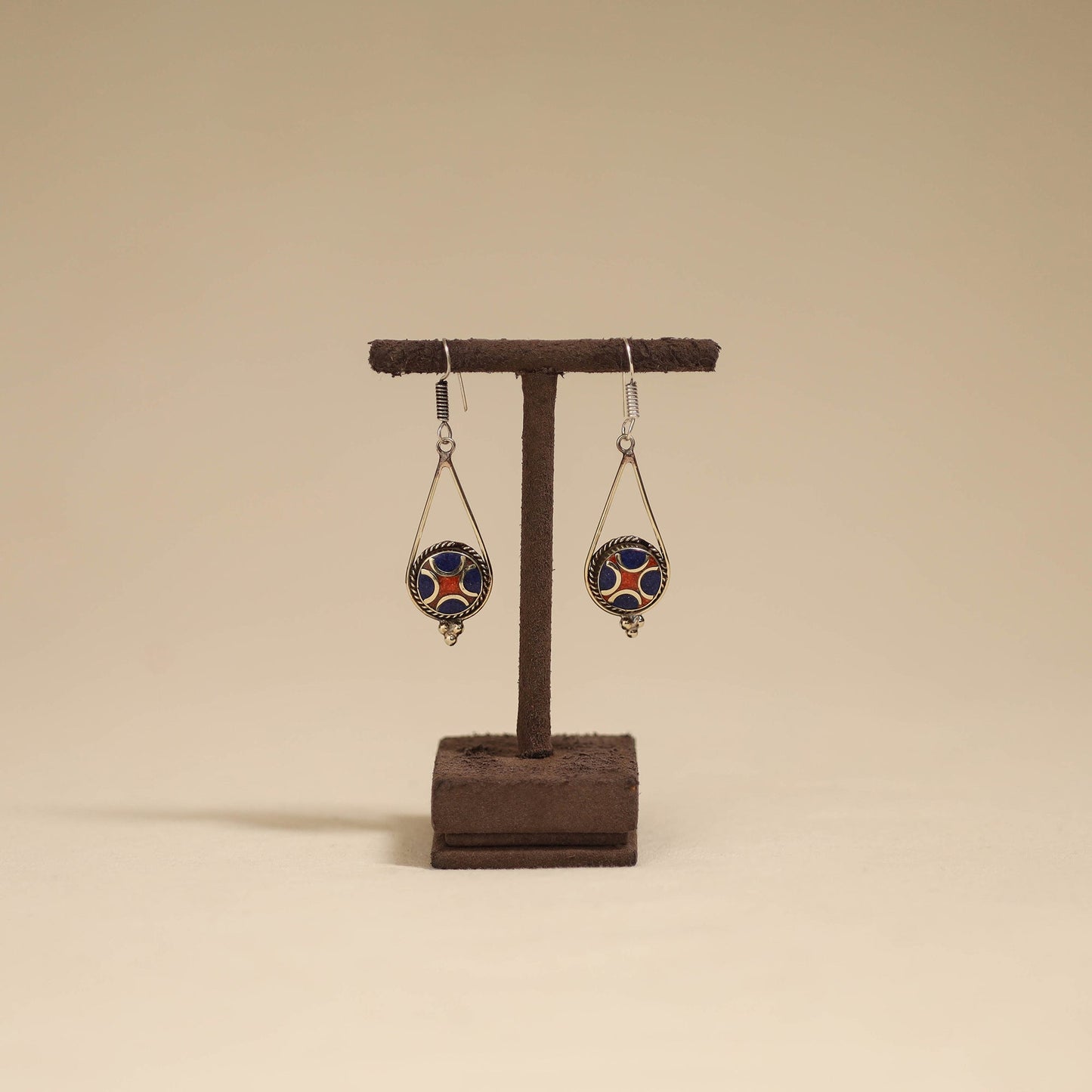 Ethnic tribal tibetan earrings from himalaya 06