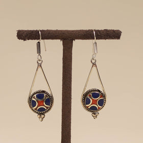 Ethnic tribal tibetan earrings from himalaya 06