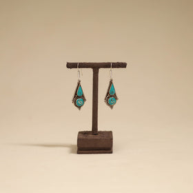 Ethnic tribal tibetan earrings from himalaya 07