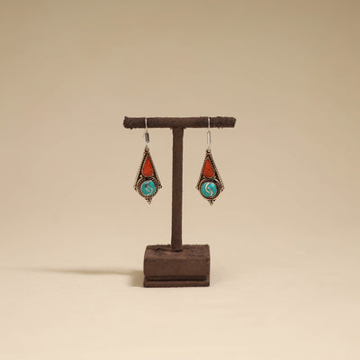 Ethnic tribal tibetan earrings from himalaya 08