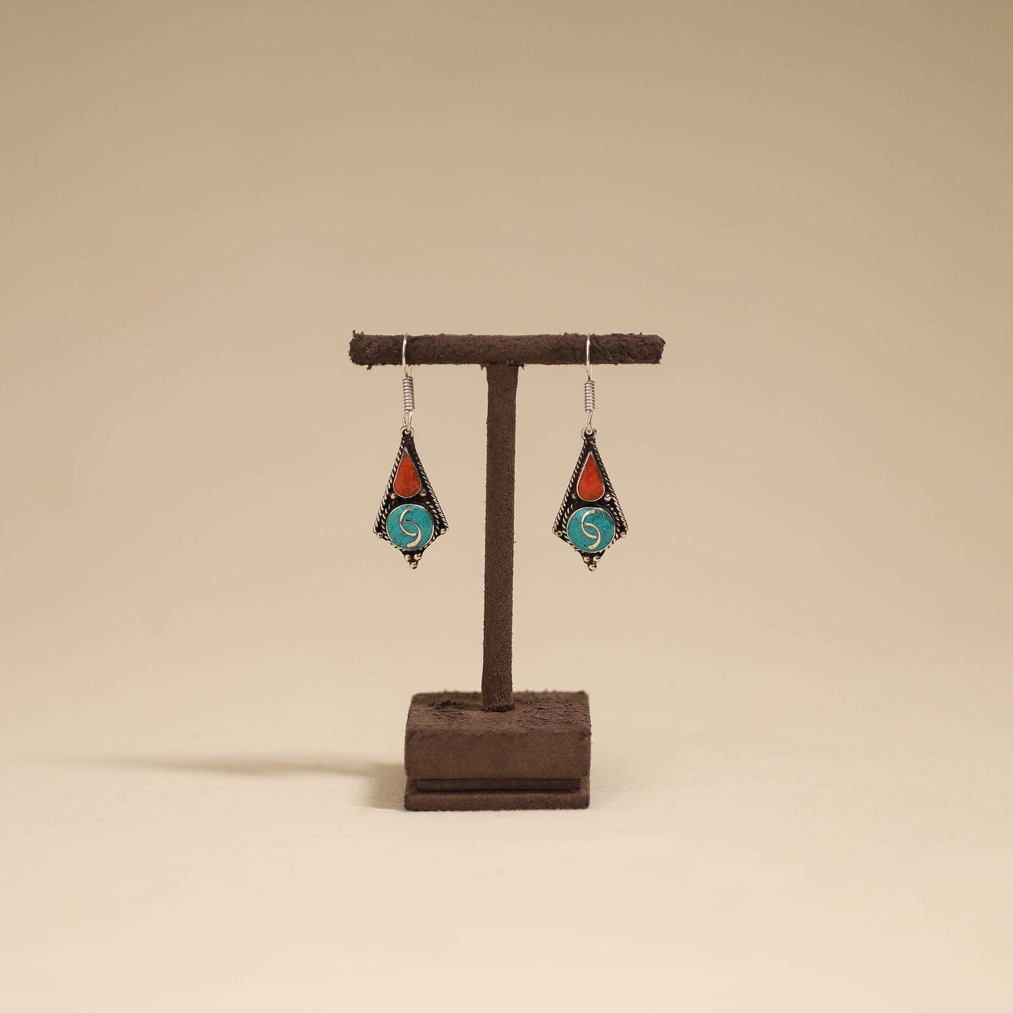 Ethnic tribal tibetan earrings from himalaya 10