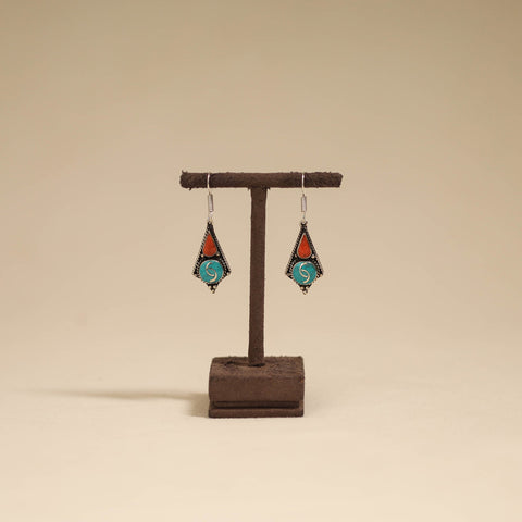 Ethnic tribal tibetan earrings from himalaya 10