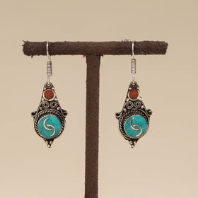 Ethnic tribal tibetan earrings from himalaya 12