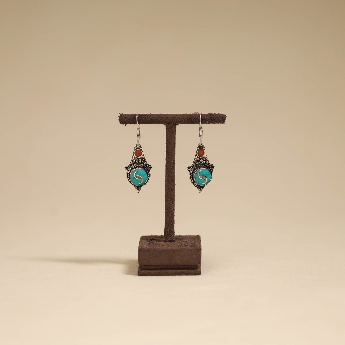 Ethnic tribal tibetan earrings from himalaya 12