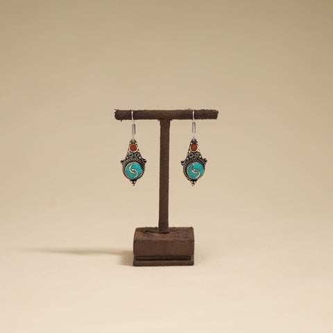 Ethnic tribal tibetan earrings from himalaya 12