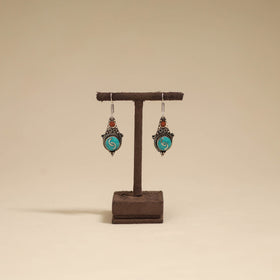 Ethnic tribal tibetan earrings from himalaya 12