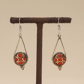Ethnic tribal tibetan earrings from himalaya 13